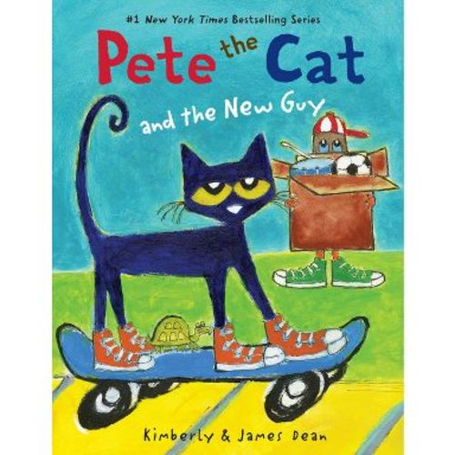 Pete the Cat and the New Guy - by James Dean & Kimberly Dean (Paperback)