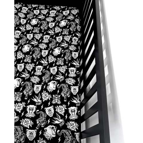 Bamboo Crib Sheet in Born to be Wild
