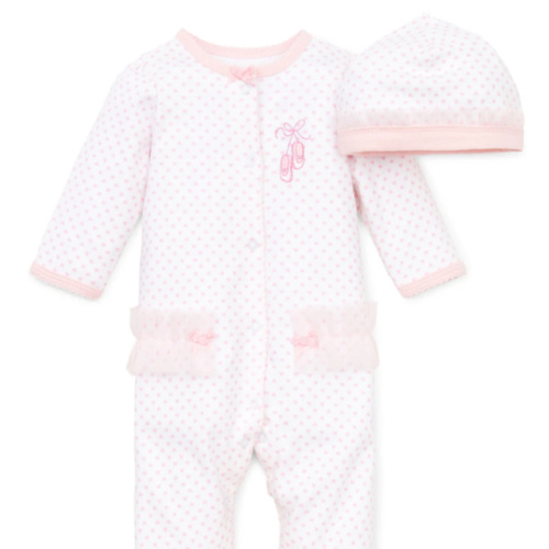 Prima Ballerina Footed One-Piece And Hat