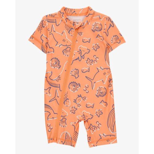 Baby 1-Piece Whale Print Rashguard - Carter's | Carter's
