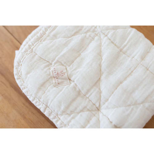 New Grain Quilted Lovie - Milk