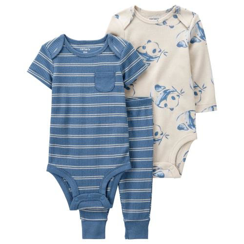 Baby 3-Piece Panda Little Character Set, Size: 6M