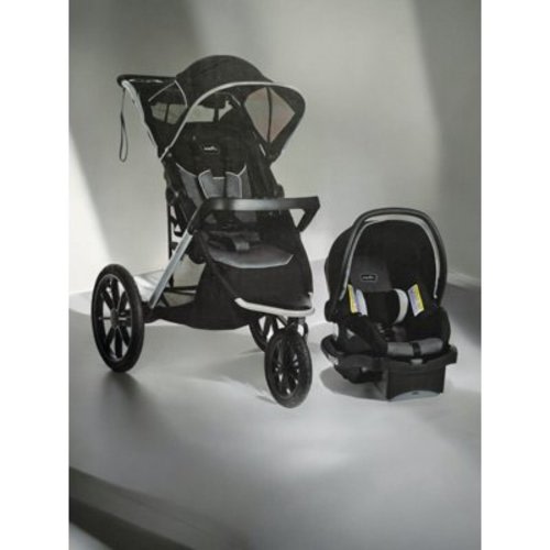 Evenflo Victory Plus Jogging Travel System w/LITEMAX 35 Rear-Facing Car Seat