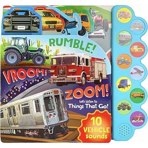 Rumble! Vroom! Zoom! Let's Listen to Things That Go!