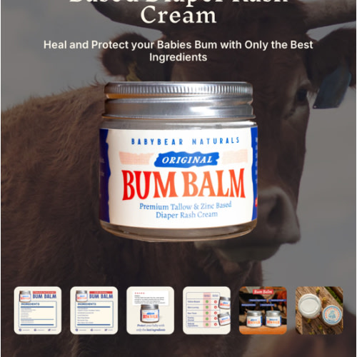 Bum Balm (2 Pack) – PapaBear Naturals