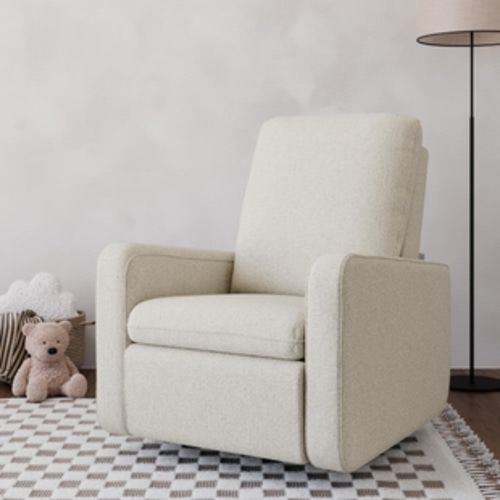 Graco Teddi Power Swivel Glider Recliner- Dune Basketweave