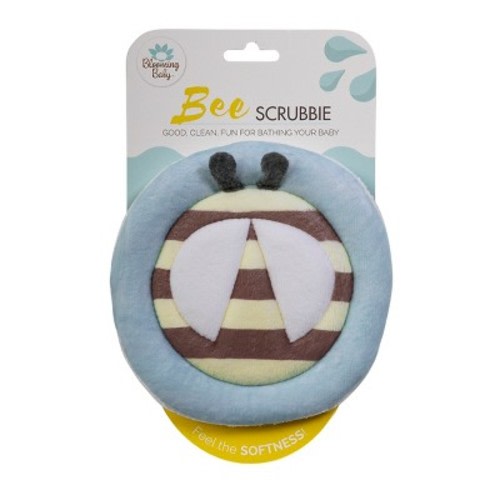 Blooming Baby Bath Scrubbie - Yellow Bee