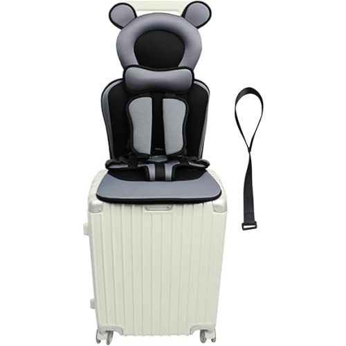 Toddler Travel Suitcase Seat with Safety Anti-Slip Rope,Ride on Suitcase for Kids,Ride Safer Travel Vest for Babies