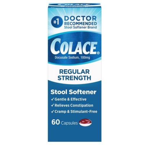 Colace Laxatives Digestive Capsules - 60ct