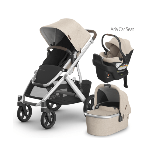 UPPAbaby Vista V3 Stroller + Bassinet + Aria or Mesa V2 Car Seat Travel System :COLOR DECLAN