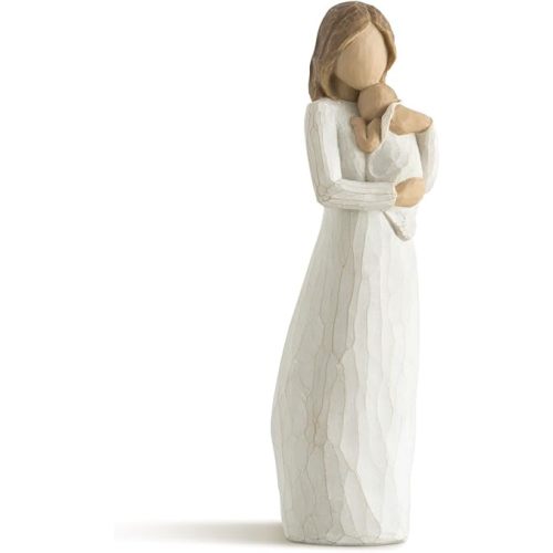 Willow Tree Angel of Mine, So Loved, so Very Loved, A Gift to Celebrate, New Families and Loving Family Relationships That Develop Between Parent and Child, Sculpted Hand-Painted Figure