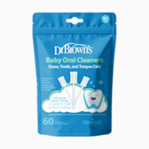 Dr. Brown's Baby Oral Gauze Cleaners - White