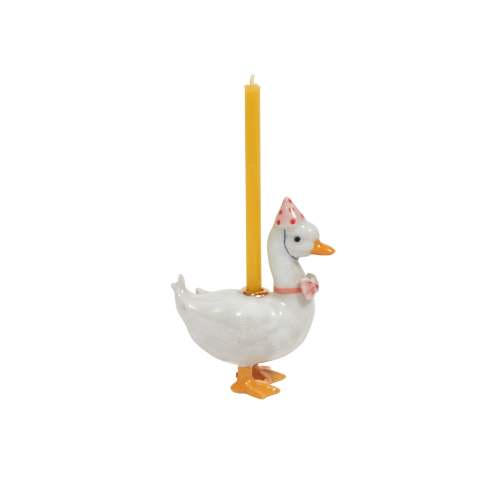 Handmade Pink Goose Cake Topper