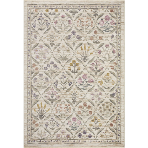 Provence PRO03 Ivory 6'3" x 9' Rug