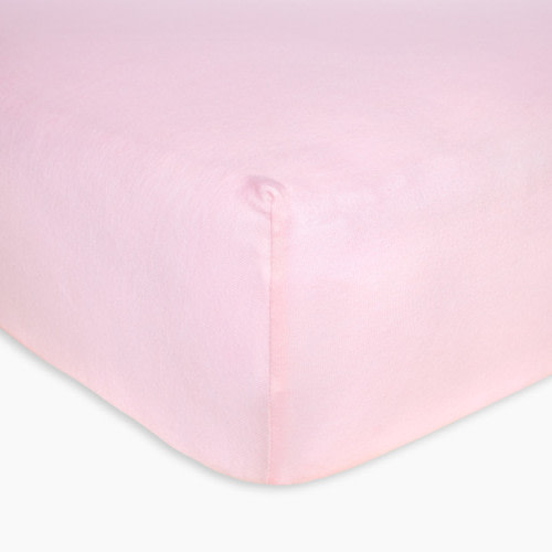 Organic Cotton Jersey Fitted Crib Sheet - Blossom