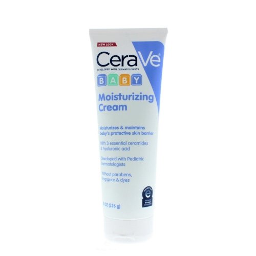 CeraVe Baby Moisturizing Cream, Eczema Relief for Dry Skin, Suitable for Infant to Toddler, 8oz/226g