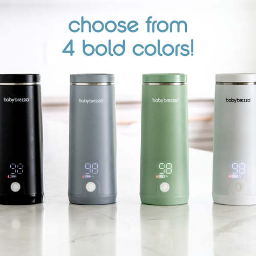 Travel and Portable Bottle Warmer | Baby Brezza in White