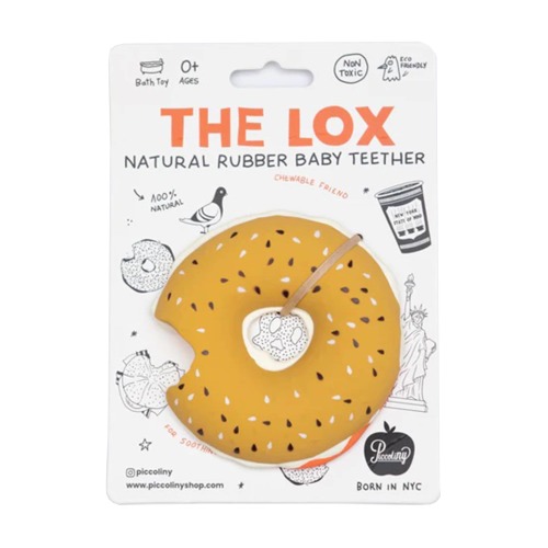 The Lox Bagel Teether Toy