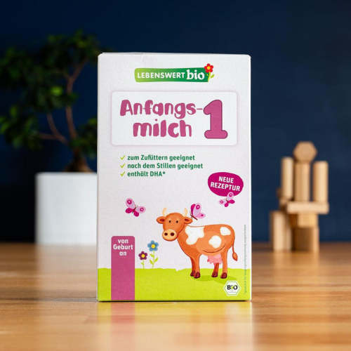 Lebenswert Bio Stage 1 (0-6 Months) Infant Formula (500g)