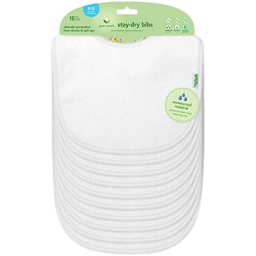 green sprouts Stay-dry Baby Bibs