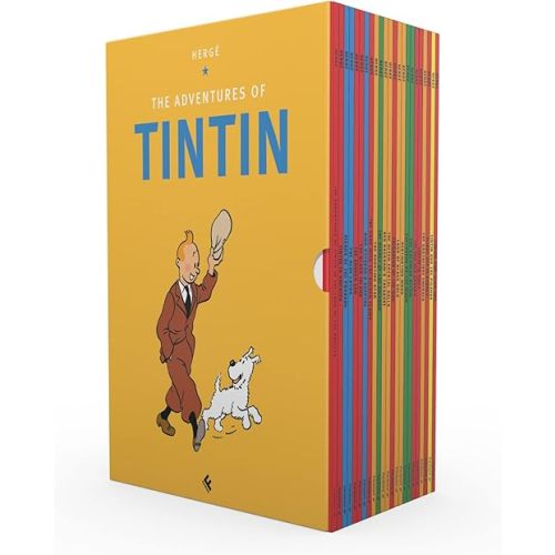 Tintin Paperback Boxed Set 23 titles Paperback – December 18, 2018