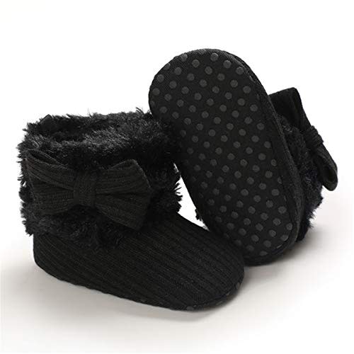 COSANKIM Newborn Baby Girls Boys Boots Soft Anti-Slip Sole Warm Winter Snow Booties Toddler Infant Prewalker Shoes
