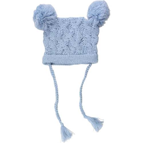 Quinn Cable Hat, Blue - The Blueberry Hill | Maisonette