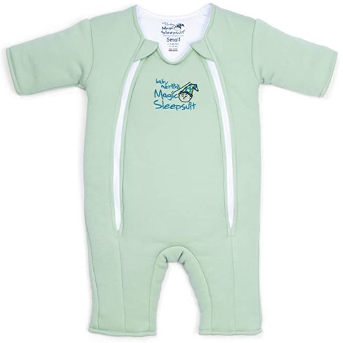 Magic Sleepsuit Baby Merlin's Baby Transition Swaddle, Sage Green - 3-6 Months
