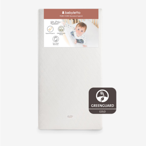 Pure Core Crib Mattress | Crib Mattress w/ Waterproof Cover – Babyletto