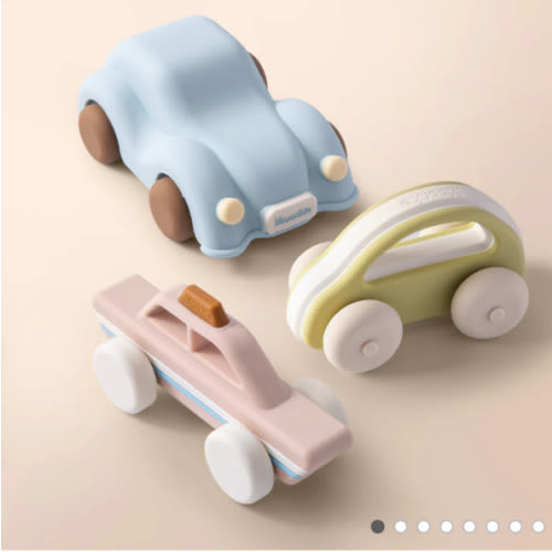 Surf & Go Silicone Mini Car Set
