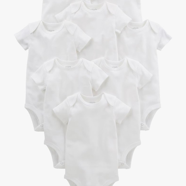 Simple Joys by Carter's Baby 8-Pack Short-Sleeve Bodysuit