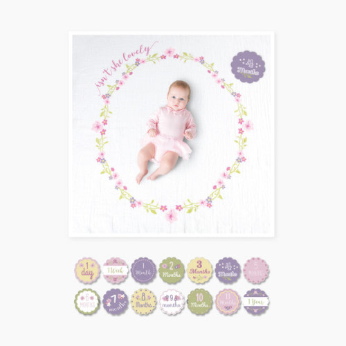 Lulujo Blanket and Milestone Cards - Lovely