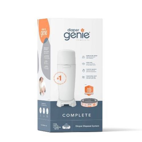 Diaper Genie Complete Pail, Color: White
