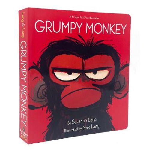 Grumpy Monkey - by Suzanne Lang (Board Book)