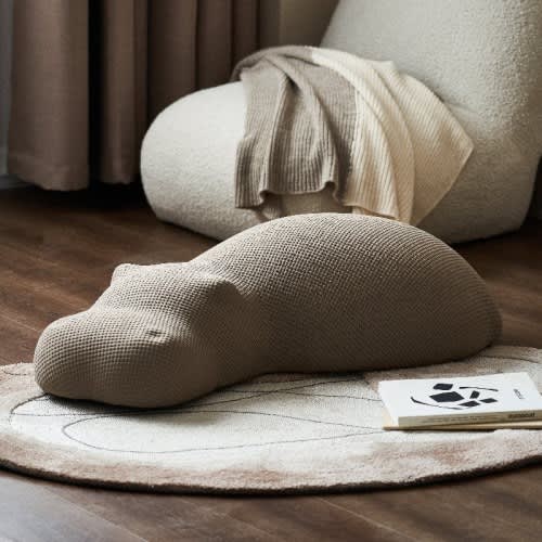 Hippo Pouf Ottoman Cloud Foot Stool