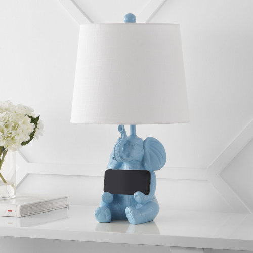 Indigo Safari Ackermann Resin Table Lamp | Wayfair
