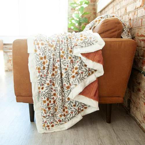 Golden Beginnings Plush Blanket