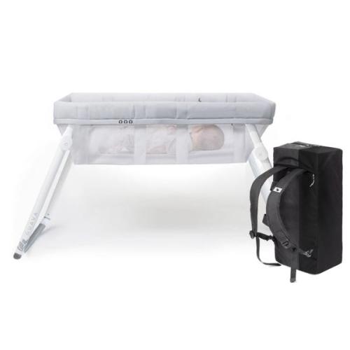 Baby Bassinet: Lotus Crib & Bassinet Kit, Convertible Travel BassinetBaby Bassinet: Lotus Crib & Bassinet Kit, Convertible Travel Bassinet - Guava Family