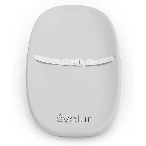 Evolur Eva Baby Changing Pad in Ligt Gray, Soft and Breathable, Lightweight and Portable Changing Pad, Fits All Changing Table, Waterproof Firm Padding