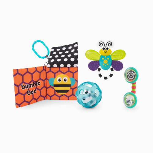 Sassy Baby's Sensory Toys Box Set (4 Toys)