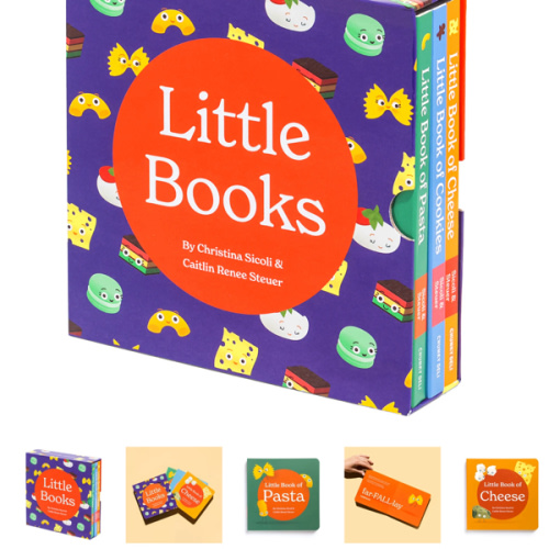 Little Books Culinary Collection | Pasta, Cheese & Cookies – Chunky Deli