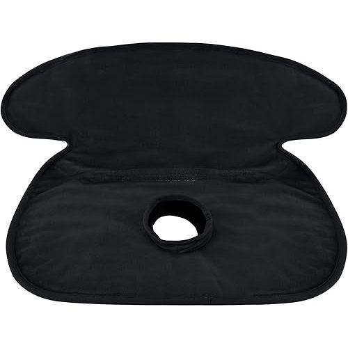 INFANZIA Dry Seat, Car Seat Protector Waterproof Carseat Liner Potty Training Toddlers, Baby and Infants, Piddle Pad for Carseats Strollers (Black, 1 Pack