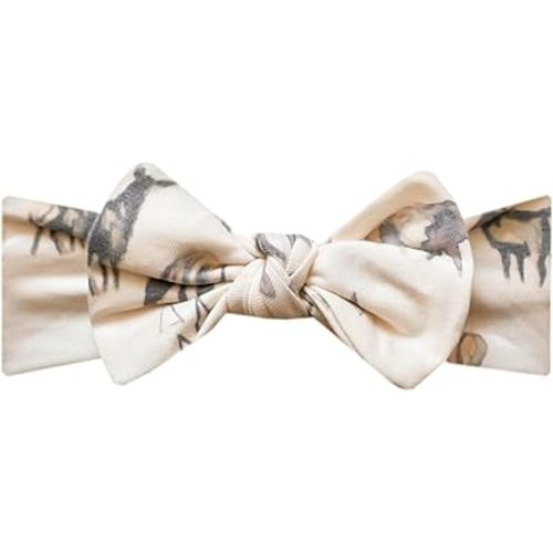 Copper Pearl Baby Bows: Stylish Headbands for Baby Girls, Premium Soft and Stretchy Baby Headbands, Perfect for Newborns, Trendy Designs - Cody