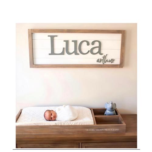 Personalized Nursery Name Sign, Baby Boy Nursery, Baby Shower, Nursery Decor, Baby Name Sign, Baby Girl Nursery, Newborn Photoshoot