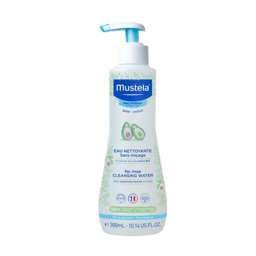 Mustela No-Rinse Cleansing Water 300Ml | Bathtime | Baby Bunting AU
