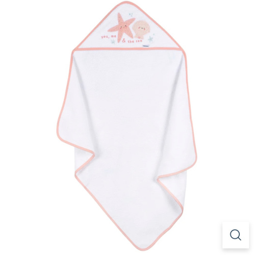 Baby Girls She Sells Sea Shells Hooded Towel – Gerber Childrenswear