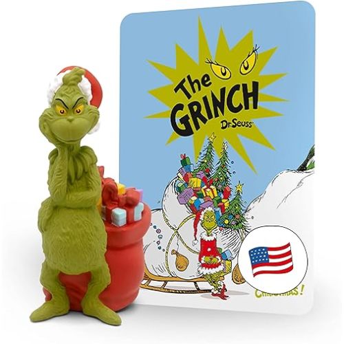 Tonies Grinch Audio Play Character from How The Grinch Stole Christmas by Dr. Seuss