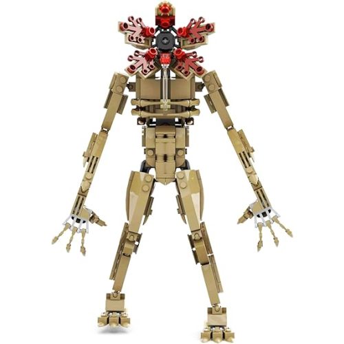 Demogorgon Building Set, Horror Monster Action Figure for Fans of Stranger Scary TV Series, Cannibal Flower Stocking Stuffers Christmas Toy Gifts for Kids Ages 6+ (354 PCS)