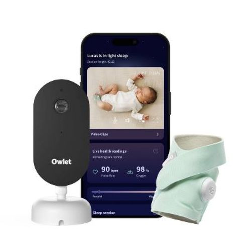 Owlet Dream Sight Duo Baby Monitor - Mint