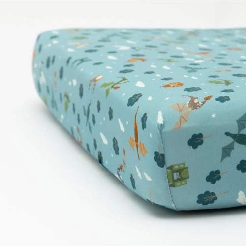 Dragons Crib Sheet – Brave Little Ones